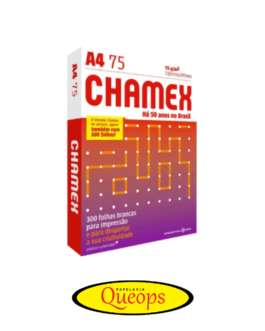 PAPEL SULFITE – CHAMEX – OFFICE – A4 500F