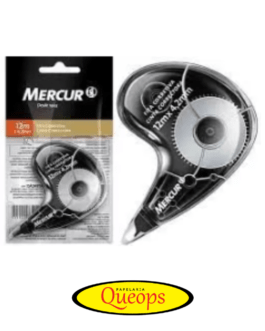CORRETIVO EM FITA – MERCUR – 4,2mm x 12m
