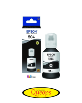 TINTA REFIL EPSON 504 PRETO – 127ml